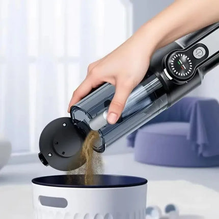 17000PA Car Vacuum Cleaner Rechargeable High Power Mini Vacuum Cleaner with LED Light Portable Cordless Compressed Air Duster