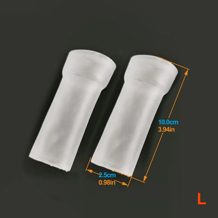 Penis Sleeves Extender Glans Cap Cover Accessories for Penis Enlargement Stretcher Pump Reusable Silicone Sleeve Various Sizes