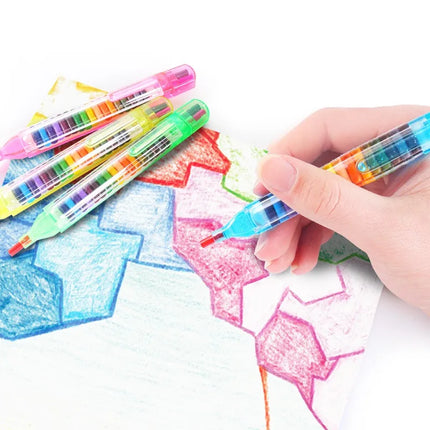2026 Creative Stationery 20-color Children's Drawing Toy Crayons Baby Funny Creative Education Paint Children's Graffiti Pen