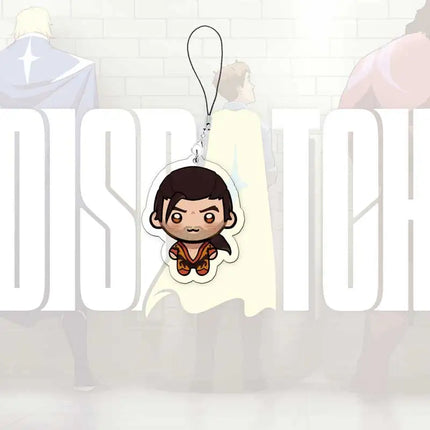 DISPATCH Z-Team Mobile Phone Charms Acrylic Small Pendant Blazer Robert Robertson Invisigal  Phone Chain Ring Fans Friends Gift
