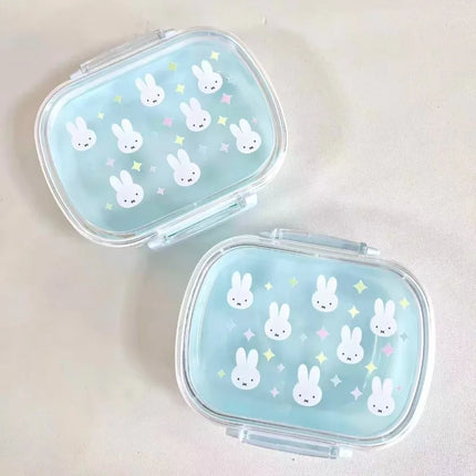 Miffy Lunch Box Cute Lunch Food Container With Lids Sealed Leak-proof Almacenamiento Cocina Portable Fruits Bento Box For Kids