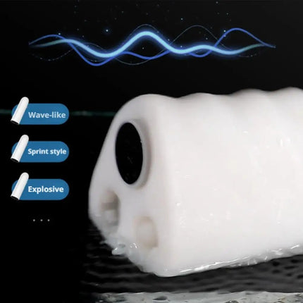 Realistic 3 Hole Masturbator Cup Super Tight Suction Intense Stroking Sensation Stamina Trainer for Men Sex Toy
