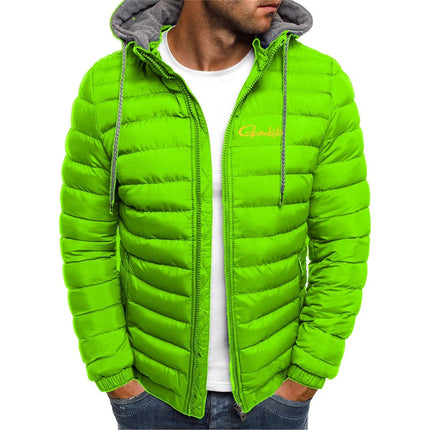 Gamakatsu Fishing 2024 Men's New Autumn and Winter Seven Colour Hooded Jacket Printing Design Exquisite Hooded Coat Tops