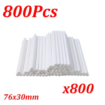 100-1000Pcs Paper Lollipop Sticks Solid Core for Party Dining Chocolate Sugar Candy Lolly Pop Sucker Sticks Cake Pop Stick