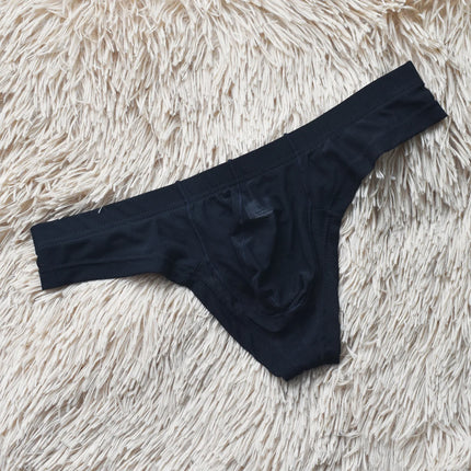 Sexy Men's See Through Mesh Briefs 3D Support Pouch Soft Silky Smooth Breathable Quick Dry Underwear