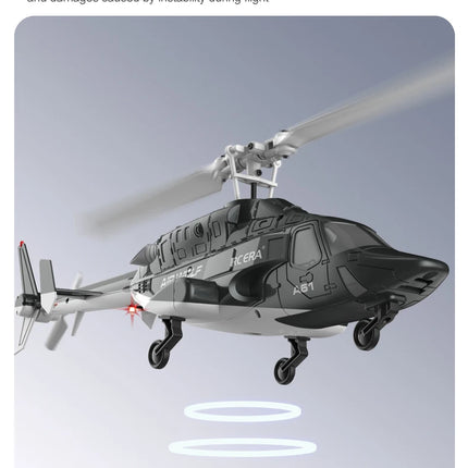 A61 RC Helicopter 2.4G 6-Aixs Gyroscope 4CH Altitude Hold Optical Flow Remote Control Helicopter Toys For Kid Adult