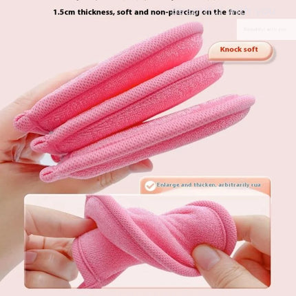 NewFace Wash Makeup Remover Puff Suitable For Home Or Travel Mitten Face Cleansing Cloth Glove Towel Bath Soft Bubble Mild Pad