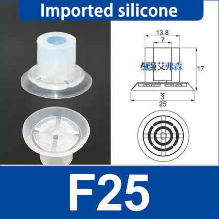 10Pcs Mechanical arm film plastic bag accessories packaging machine bag opening suction cup Suction nozzle for bag machine APEX