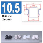 10.5mm / 10Pcs(Black)