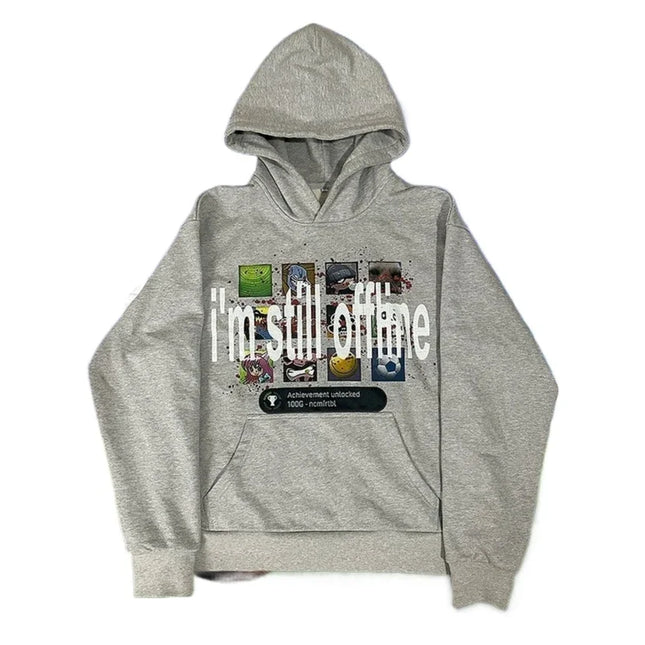 Harajuku Trendy Sportswear Pink 3DS Hoodies Women Mens Streetwear Tape Mark Hot Sell Sweatshirts Zip Up Hoodie Y2k Tops