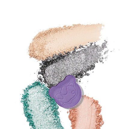 6 Colors Eye Shadow Palette Iris Purple Glitter Pearly Eyeshadow Palette Fashion Korean Shiny Eye Shadow Charming Eye Makeup