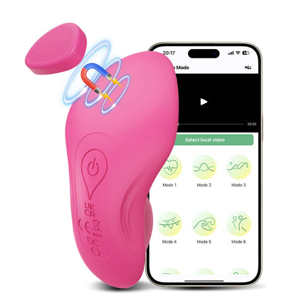 Magnetic Anti-detachment Women Wearable Panties Vibrator APP Control Clitoris Stimulator Female Masturbator Sex Toy for Couples