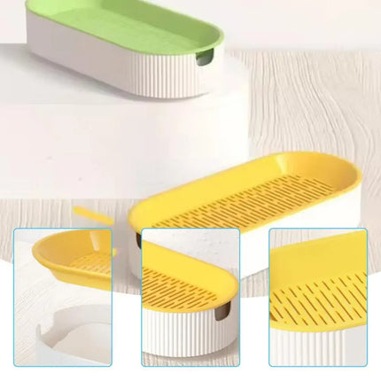 Hydroponic Cat Grass Box – Soilless Catnip Planting Set with Cat Treats for Easy Growth