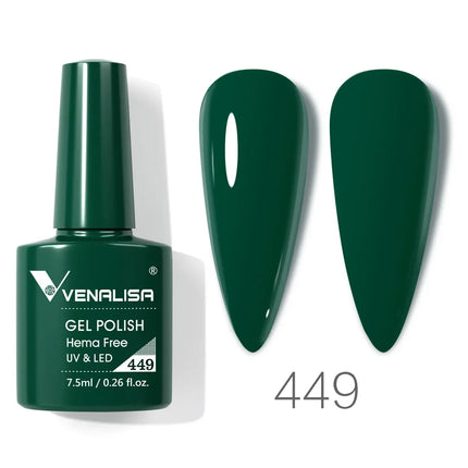 7.5ml Venalisa TPO FREE HEMA FREE Gorgeous Color Nail Gel Polish Long Wear Soak Off UV LED Gel Varnish Nail Manicure Gel Varnish