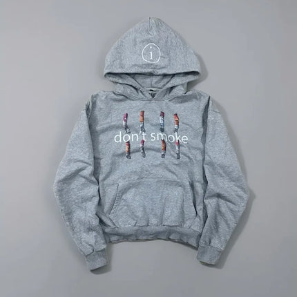 Y2k Vomit Print Hoodies Women Sweater Men Women Vintage Hip Hop Streetwear Clothing New Fashion Loose Sweatshirt Hoodie
