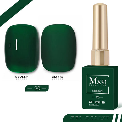Mxsi Nails Polish 60 Colors Semi Permanent Nail Polish 15ml UV Lamp Nail Polish Hybrid Nail Art Salon Varnish Not Set