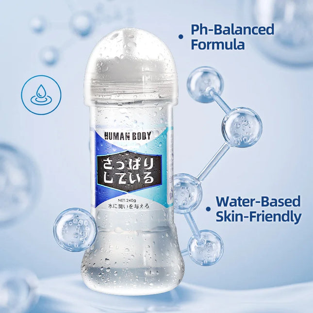 240ml Water-based Body Lubricant Intimate Lubricant for Couples, Anal and Penis Lubricant, Safe Sex Massage Lubricant