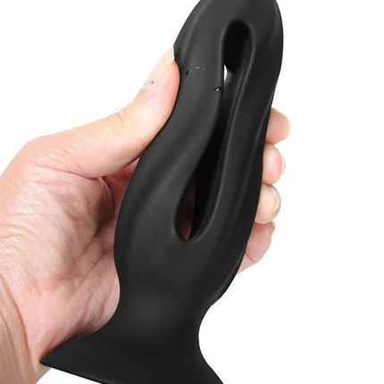 Wearable Silicone Anal Bead Butt Plug Prostate Massage Masturbation Sex Toys for Women Men Gay Adult Games Products 35/45/55 mm
