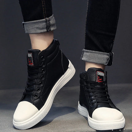 2025 new Breathable Soft Sole Men's Casual Sports Shoes Korean Fashion Student Jogging Shoes Youth Board Shoes