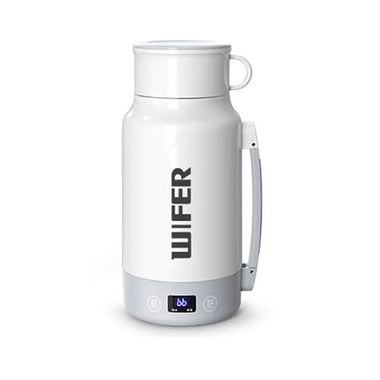 Travel Electric Kettle Large Capacity, Portable Boiling Water Thermos with Smart Keep Warm, Fast Heating for Outdoor Camping