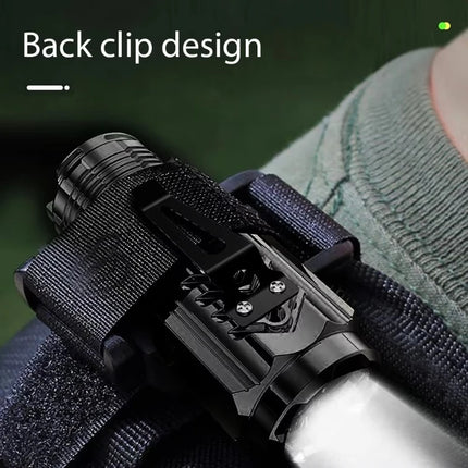 Ultra-bright  Rechargeable LED Pen Clip Mini Flashlight Handheld Torch Portable Waterproof Lamp for Nigh Work Emergency Camping