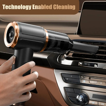 Mini Vehicle Vacuum Cleaner Handheld Car Vacuum Cleaner Rechargeable Multifunctional Wireless Dust Catcher LowNoise Dust Remover