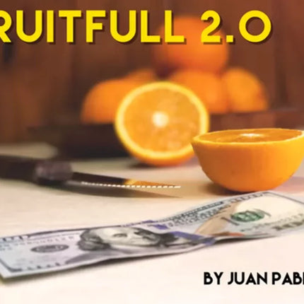 Close Up Magic Trick FRUITFULL 2.0 Juan Pablo Card and Money Illusion Gimmick for Performers Magic Props Magician