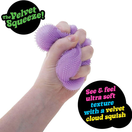 NeeDoh Fuzz Ball Blind Box Series, Soft Stress Relief Fuzzy Ball, Desktop Ornament Fun Squishy Toy for Pressure Relief