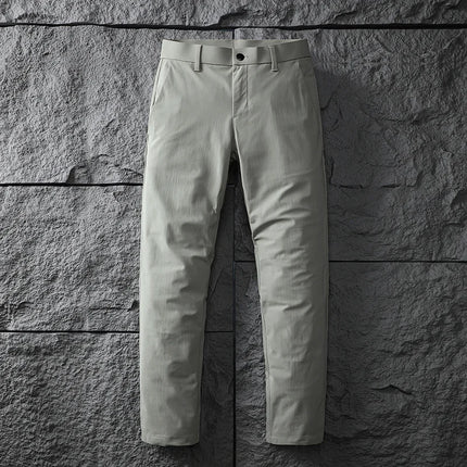 Top Grade New Brand Casual Fashion Breathable Stretch Regular Fit Long Pants Comfortable Business Trousers Mens Clothes 2025