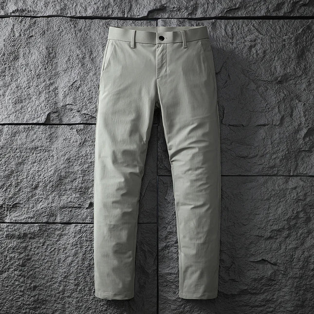 Top Grade New Brand Casual Fashion Breathable Stretch Regular Fit Long Pants Comfortable Business Trousers Mens Clothes 2025
