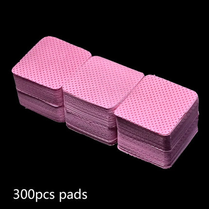 100/200/300Pcs Nail Wipe Cotton Pads Gel Nail Polish Acrylic Remover Lint Free Cotton Nail Wipes