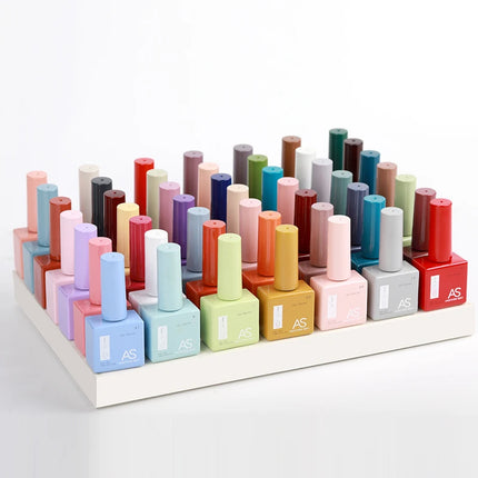 AS 1pc 15ml Bright Yellow Gel Nail Polish Starter Pure Soak Off No Wipe Nail Gel Polish Varnish Suitable For All Seasons