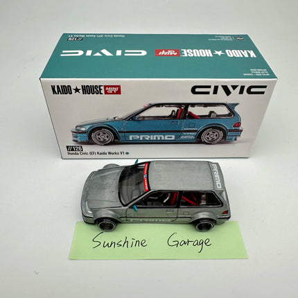 NEW **CHASE** Kaido House 1:64 MINIGT Skyline GTR R34 510 Wagon R33 NSX Diorama Car Model Collection Hidden Items
