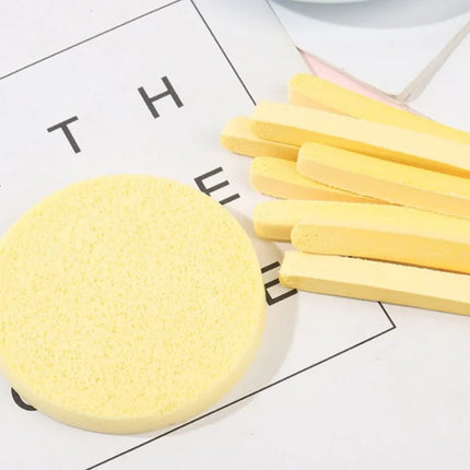 Compressed Round Facial Cleansing Sponges Cleaning Brushes Cleanse Tools Makeup Remover Wipes Finger Wholesale Free Shipping
