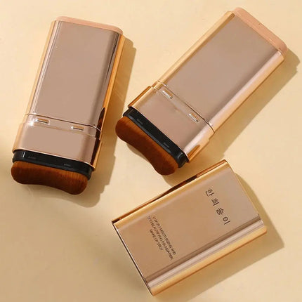 Double Ended Foundation Stick Long-lasting Non-tarnishing Effect Eraser Foundation Make-up Stick Foundation Makeup Concealer