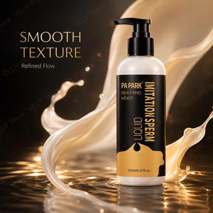 Black Gold Silky Formula Water-Based Lube 150ml - Smooth Non-Sticky Long-Lasting Personal Lubrication, Pump Bottle Design, Sex Lubricant for Couples, Lubes for Couples, Lubrication for Toys, Men's Toy, Women, Romantic Nights