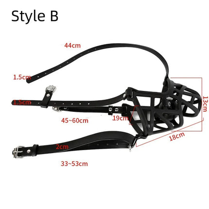 Bdsm Hollow Mesh Face Mask with Fetish Slave Open Mouth Ball Gag for Couple Adult Games Bondage Restraints Cosplay Sex Toys