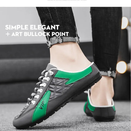 2025 Summer Slippers for Men Trendy Men's Flat Bottom Casual Shoes Soft Sole Support Shoes Men's Sneakers Zapatos De Hombre