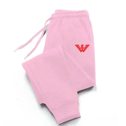 New style printed sport pants suitable for both men and women, luxurious long-distance running pants, casual fitness pants
