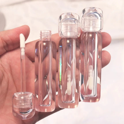 10/30/50pcs 3ml Empty Lip Gloss Tube Clear Round Tube liquid Lipstick Tube Lip Oil Tube Makeup Packaging Material