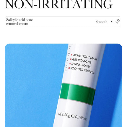Salicylic Acid Face Cream Acne Creams Mark Repair Firming Moisturizing Blackhead Remover skincare Facial Cream