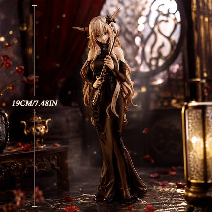 1pc Arknights Anime Girl PVC Figure Statue Model, Atmosphere Desk & Car Decor, Collectible Ornament Gift for Holiday & Birthday.