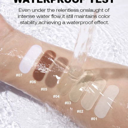 White Liquid Foundation Cosplay Face Makeup Base Long-lasting Waterproof High Coverage Concealer Foundation Makeup for Women
