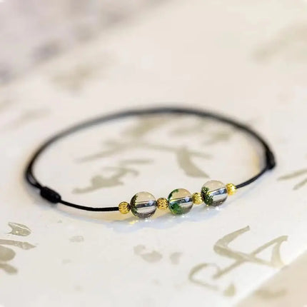 PANJBJ 925 Silver Color Mosubi Zircon Anklet For Women Girl Simplicity Retro Exquisite Jewelry Birthday Gift Dropshipping