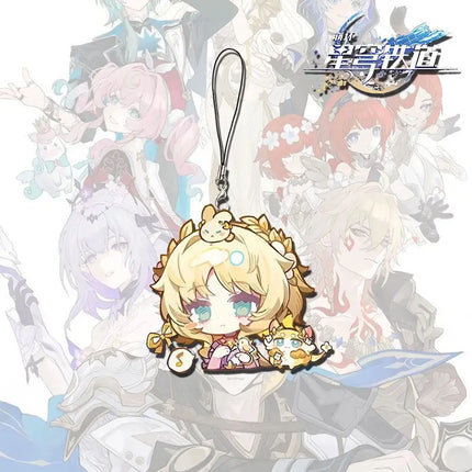 Honkai:Star Rail Phainon Mydei Chimeras Pet Acrylic Cellphone Strap Lanyard For Mobile Phone Case Keychain Key Chain Cover Hang