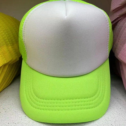Customized Logo Mesh Baseball Caps Men Women 5 Panel Cheaper Trucker Hats Sports Team Snapback Caps Summer Sun Dad Hat Gorras