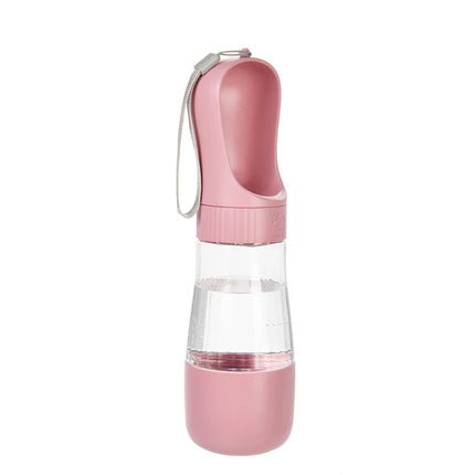 Portable Dog Water Bottle With Food Container Travel 2-in-1 Pet Water Dispenser For Small Large Dogs Cat Labrador Drinking Bowls
