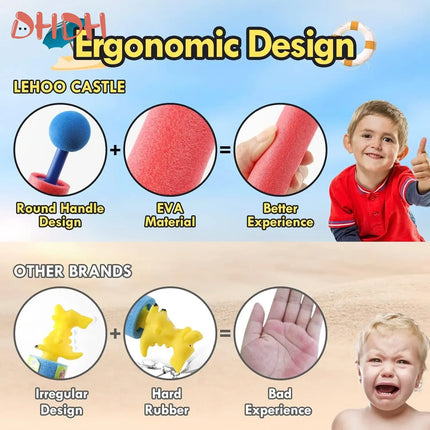 5/20 Pcs Kids Water Guns Set – Foam Bubble Sprayer Blaster with Detachable Nozzle,  Beach & Pool Summer Toys for Outdoor Play