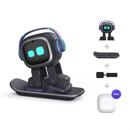 AI EMO Smart Companion Robot Toy with Voice Recognition for Emotional Communication Electronic Pet for Kids And Adults