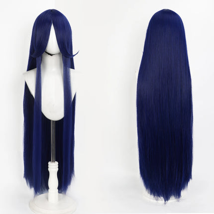 Long Straight Cosplay Wig 100CM Multiple Colors Pink Blonde Black Anime Costume Wig Universal Synthetic Cos Wig Daily Party Wig